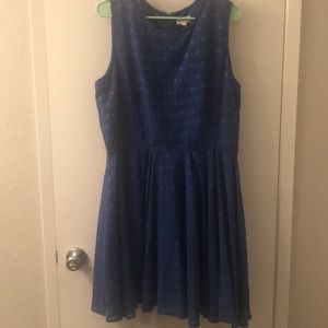 Madison Jules Fit and Flare textured dress SZ XXL